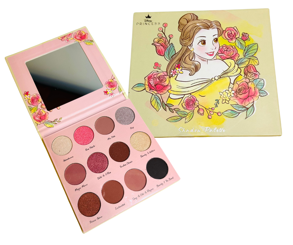 Eyeshadow - Belle Small Highly Pigmented 12 Color Eyeshadow Palette