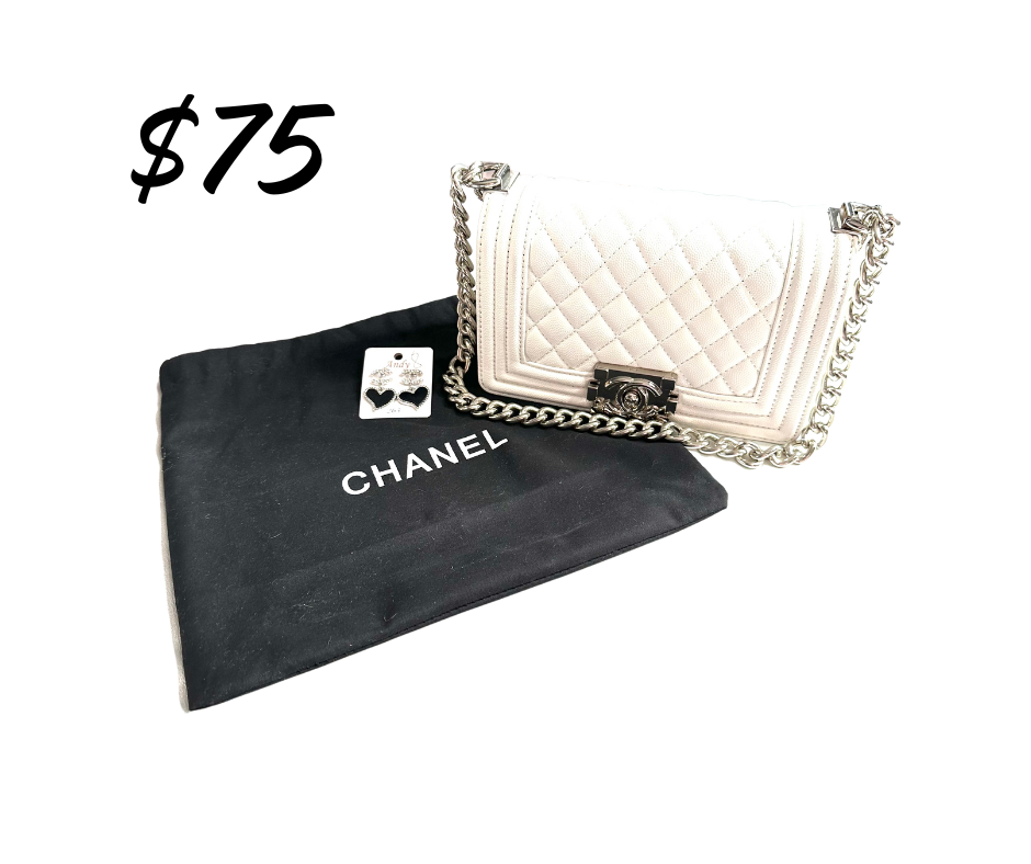 CC White Purse