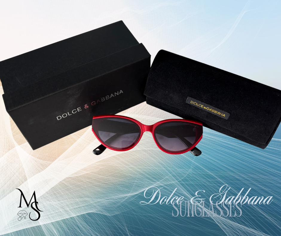 Sunglasses - D&G Red Sunglasses