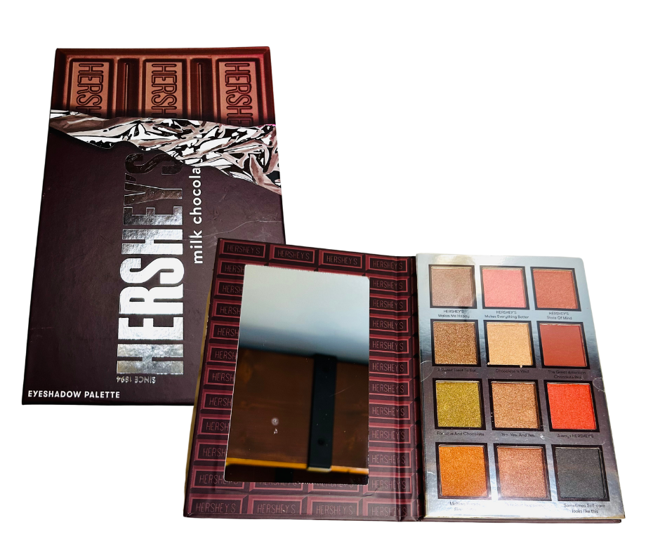 Eyeshadow - Hershey Chocolate Highly Pigmented 12 Color Eyeshadow Palette