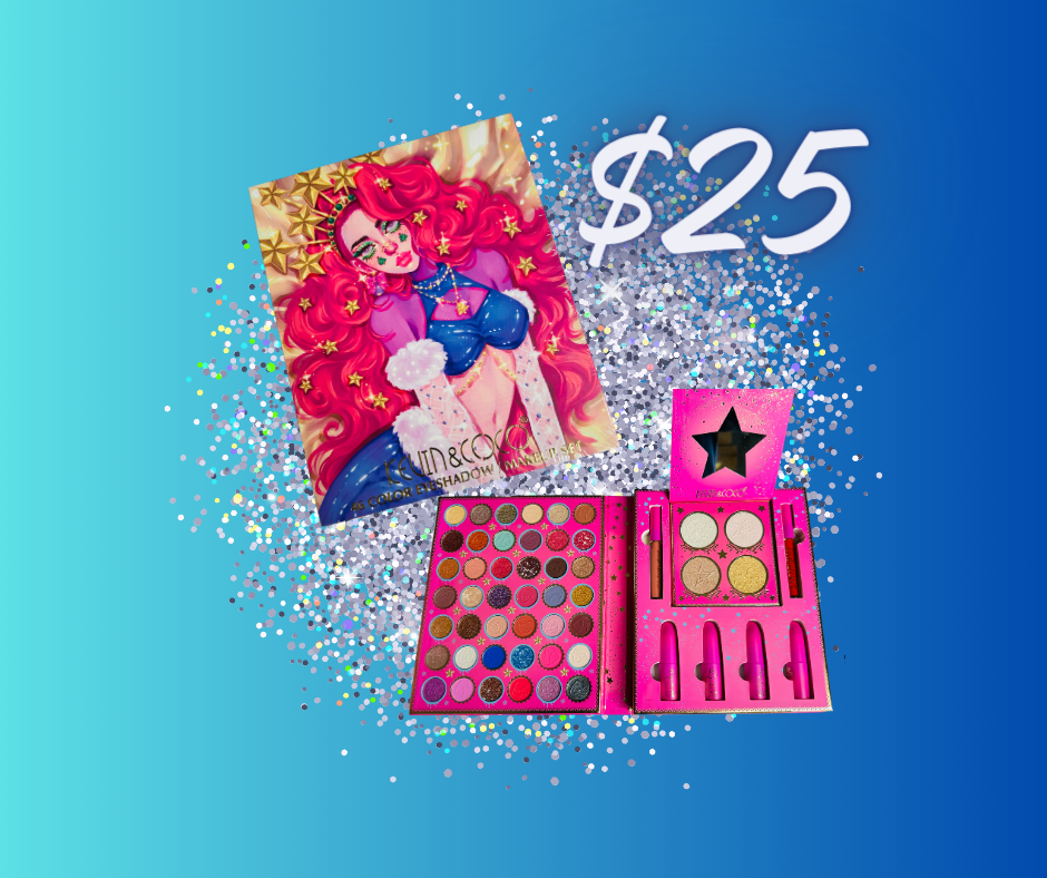 Eyeshadow - K&C Senorita Highly Pigmented 46 Color Eyeshadow Palette