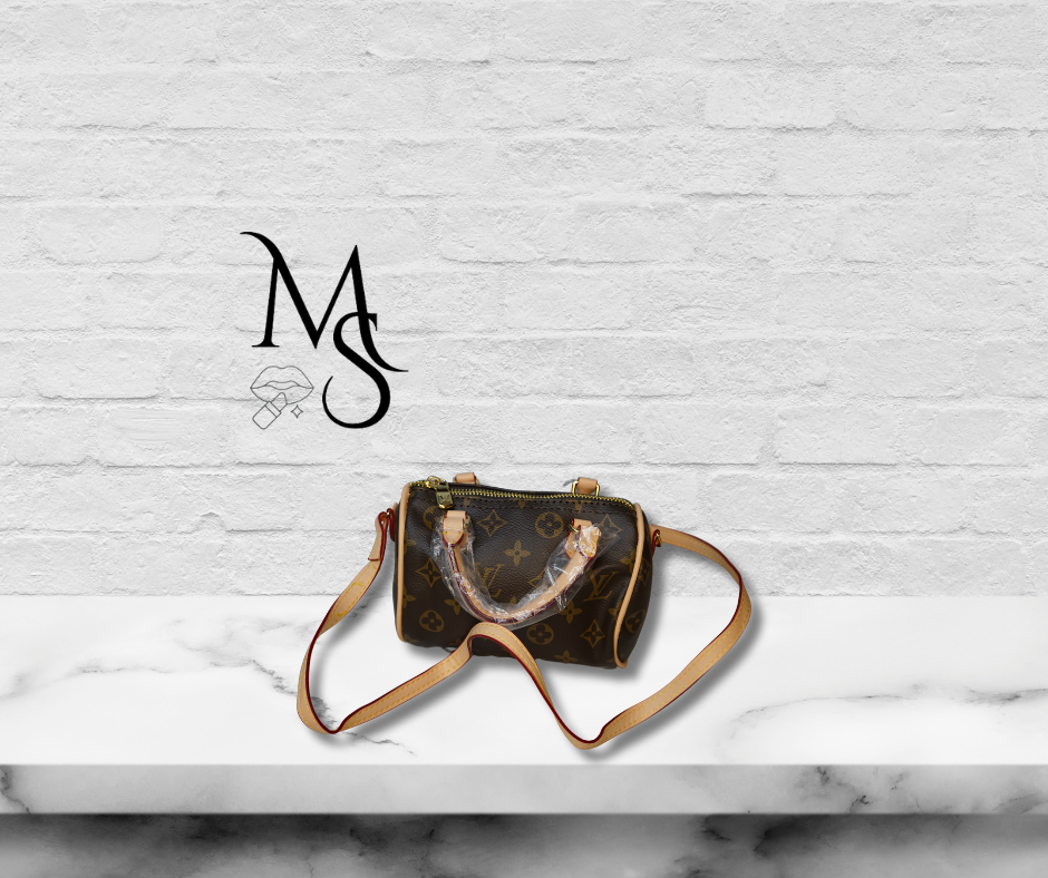 Purse - LV Mini Bucket Bag Brown & Tan