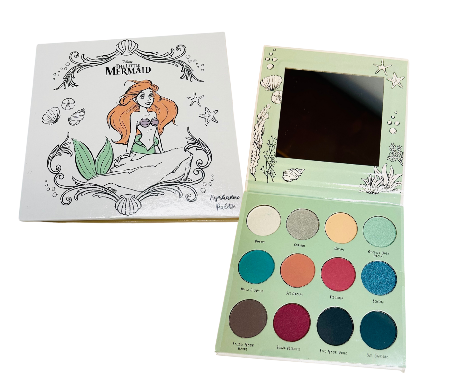 Eyeshadow - The Little Mermaid Highly Pigmented 12 Color Eyeshadow Palette
