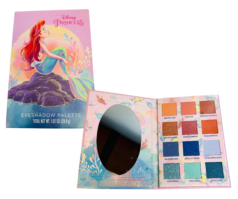Eyeshadow - The Little Mermaid Highly Pigmented 12 Color Eyeshadow Palette