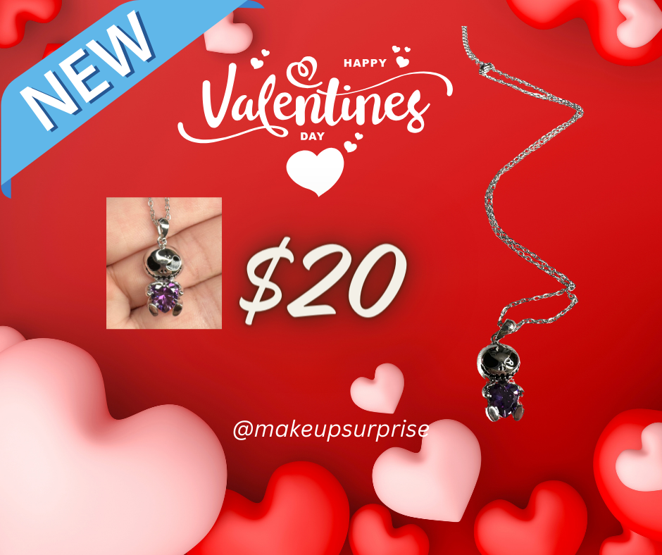 Necklace - Jack Skellington .925 Sterling Necklace