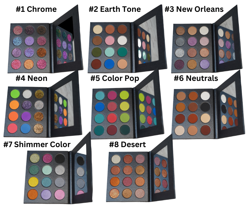 Makeup Surprise Name Brand Eyeshadow Palettes