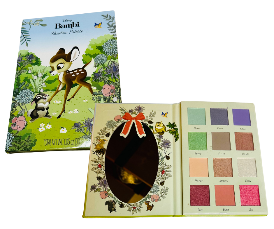 Eyeshadow - Bambi Highly Pigmented 12 Color Eyeshadow Palette