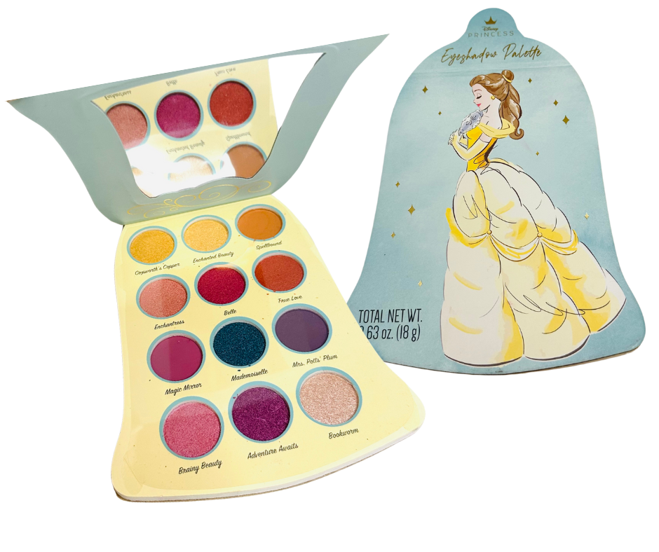 Eyeshadow - Belle (Bell shaped) Highly Pigmented 12 Color Eyeshadow Palette