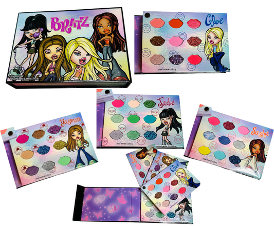 Eyeshadow - Bratz 36 Color 4 Page Eyeshadow Palette