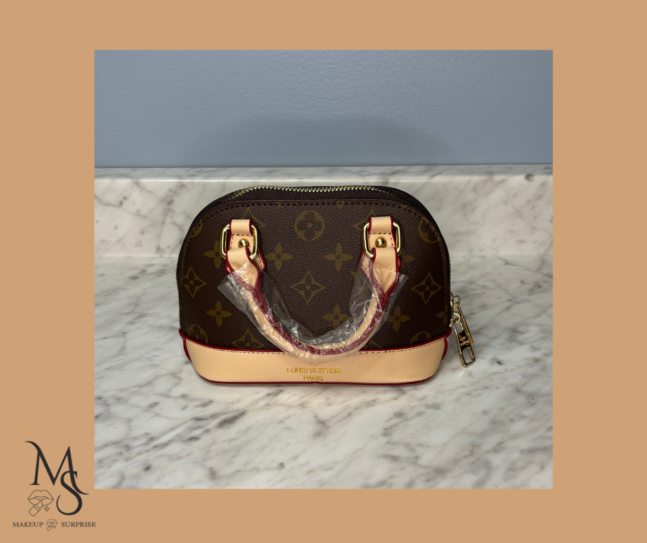 Purse - Tan, Cream, Brown Designer Inspired Mini LV's