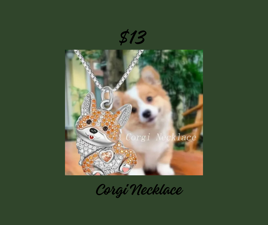 Necklace - Corgi