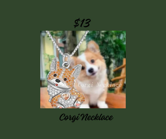 Necklace - Corgi
