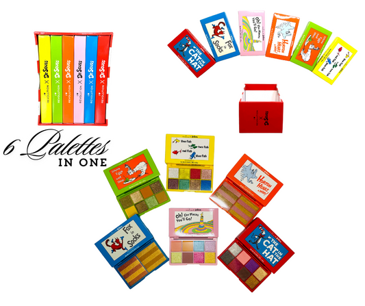 Eyeshadow - Dr Seuss Book Eyeshadow 6-piece Palette Set