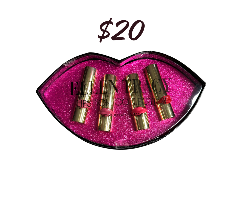 Ellen Tracy 4 Color Lip Stick Collection