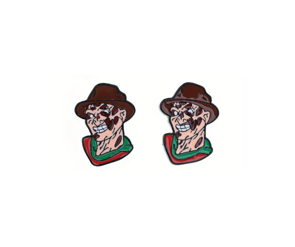Earrings - Studs - Characters made with Enamel, Zinc, Alloy & Stainless Steel