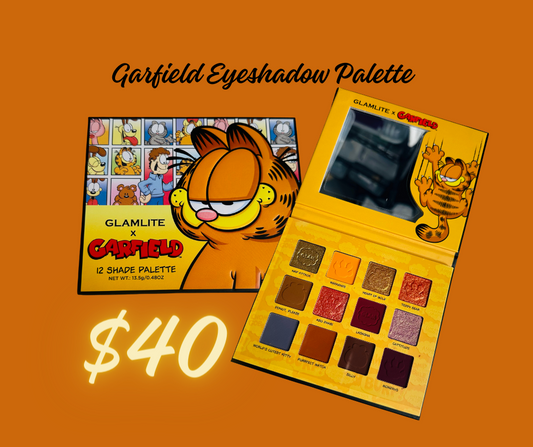 Eyeshadow - Garfield Highly Pigmented 12 Color Eyeshadow Palette