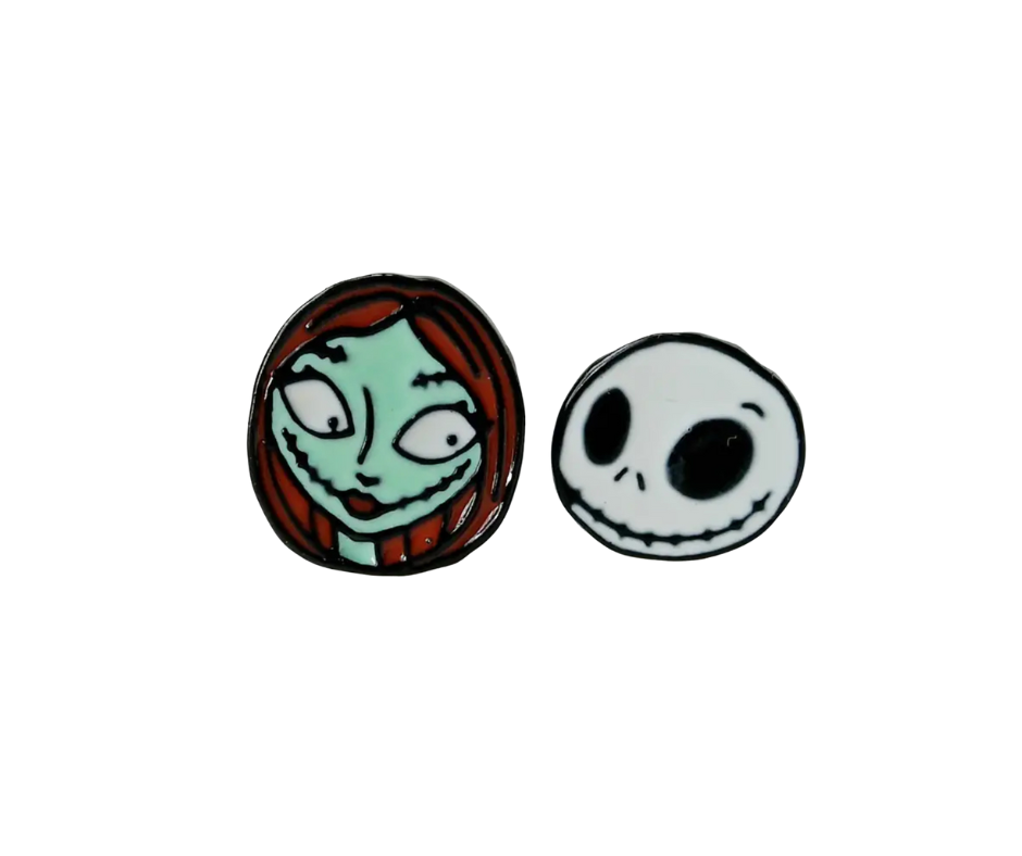 Earrings - Studs - Characters made with Enamel, Zinc, Alloy & Stainless Steel
