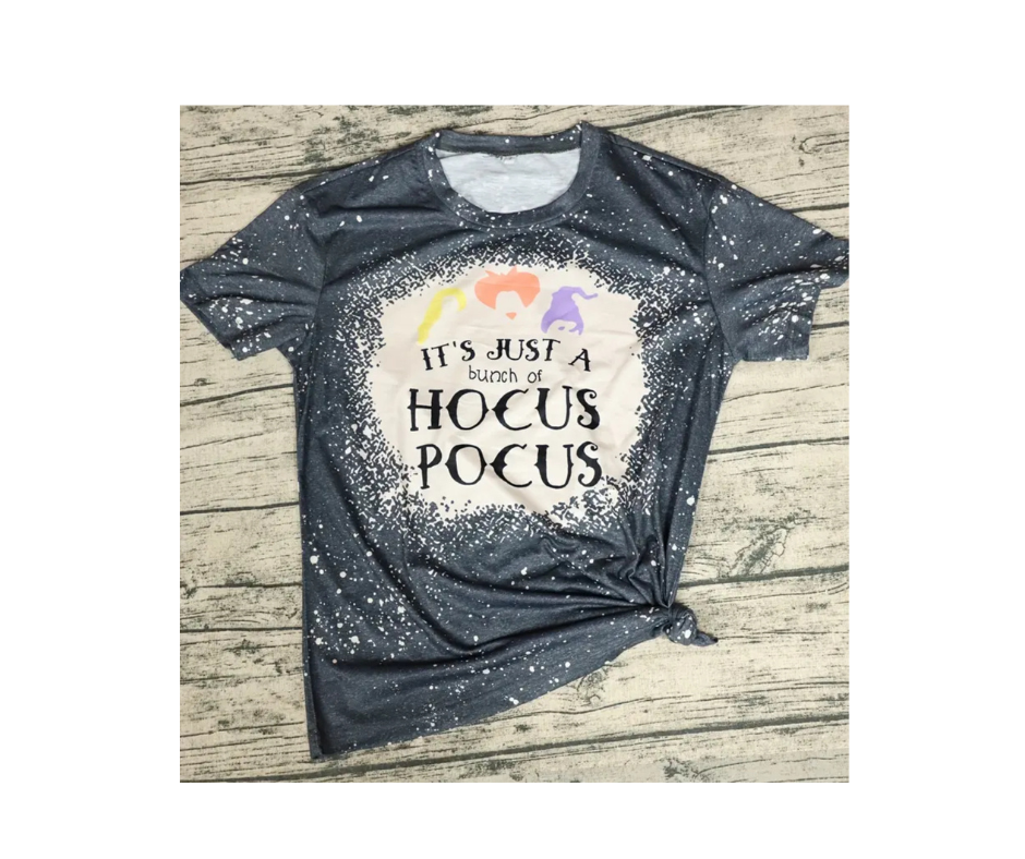 Clothes - It's Just a Bunch of Hocus Pocus Crew Neck T-Shirt