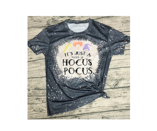 Clothes - It's Just a Bunch of Hocus Pocus Crew Neck T-Shirt