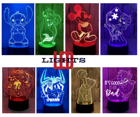 3D LED  Night Lights