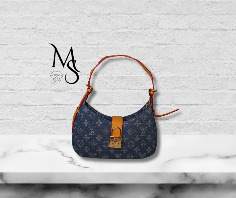 Purse - LV Blue Denim Medium
