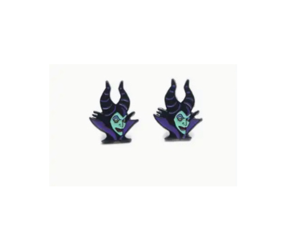 Earrings - Studs - Characters made with Enamel, Zinc, Alloy & Stainless Steel