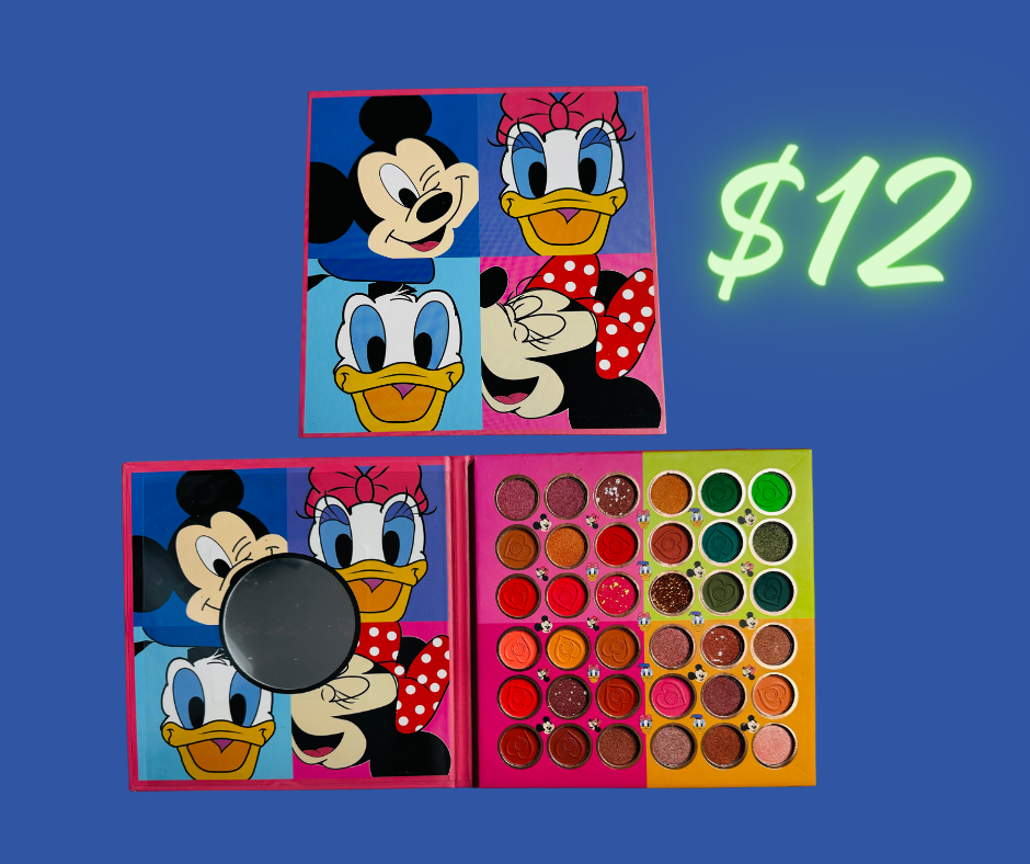 Eyeshadow - Disney Character Highly Pigmented 36 Color Eyeshadow Palette