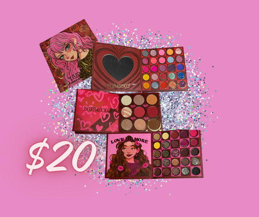 Eyeshadow - K&C Hot Girl 3 page Palette 59 Colors