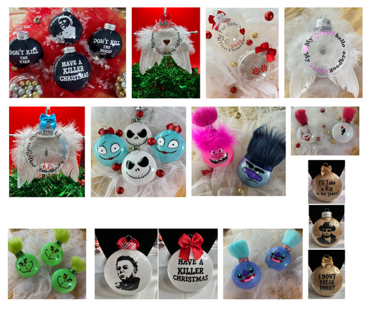Ornaments - Hand Made