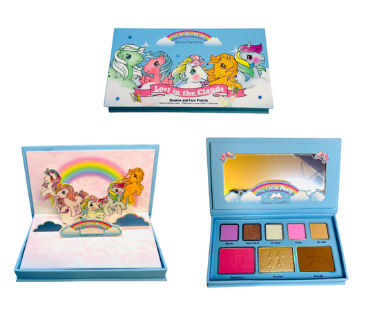 Eyeshadow - My Little Pony Highly Pigmented 5 Color Eyeshadow Palette plus Blush and Bronzer
