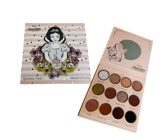Eyeshadow - Snow White Small Highly Pigmented 12 Color Eyeshadow Palette