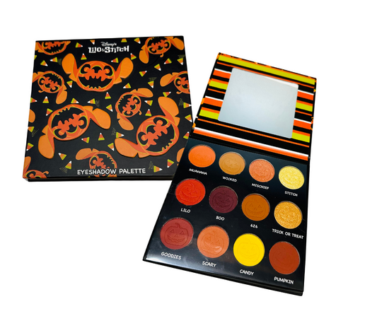Eyeshadow - Stitch Halloween Highly Pigmented 12 Color Eyeshadow Palette