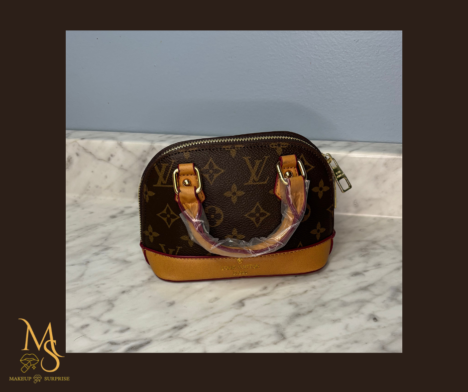 Purse - Tan, Cream, Brown Designer Inspired Mini LV's