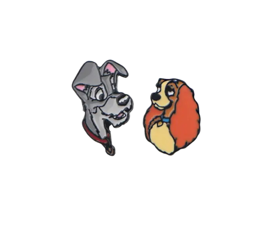 Earrings - Studs - Characters made with Enamel, Zinc, Alloy & Stainless Steel