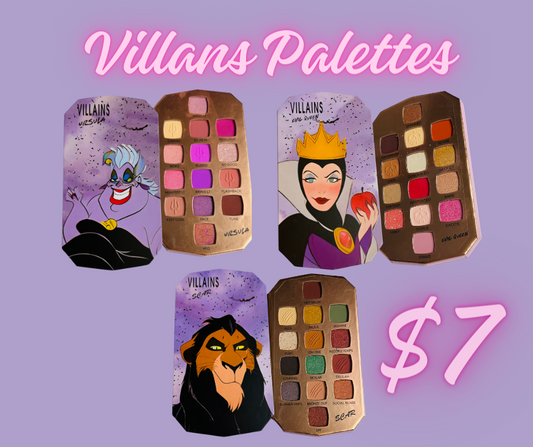 Eyeshadow - Villans Palettes