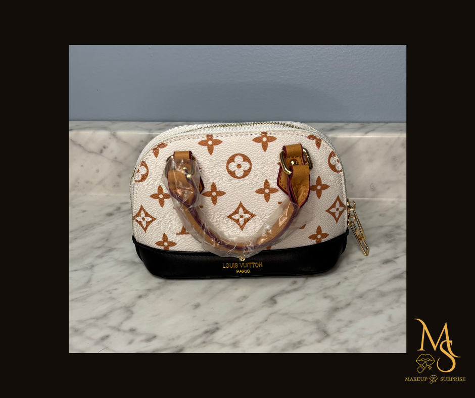 Purse - Tan, Cream, Brown Designer Inspired Mini LV's