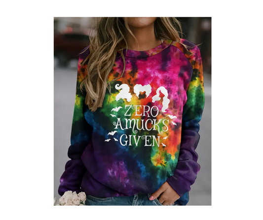 Clothes - Zero Amucks Given Polyester Crew Neck Sweatshirt